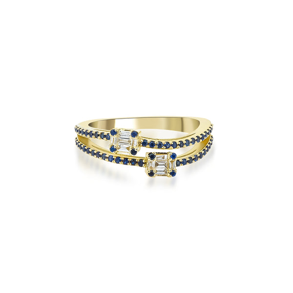 GFG Jewellery - Mirage Duality Ring - Sapphires