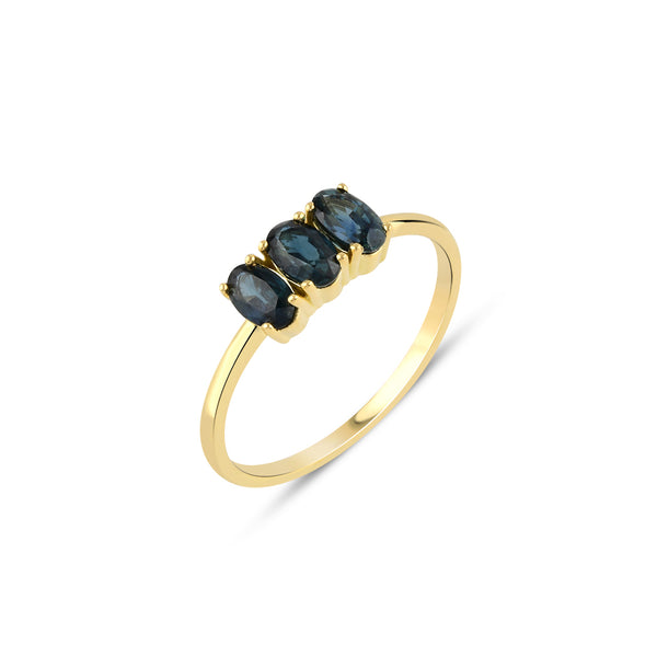 Dumom Blue Sapphire Ring