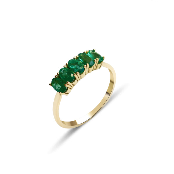 GFG Jewellery Rings - Dumom Emerald 5 Rings