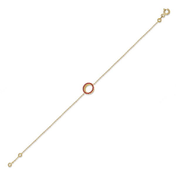 GFG Jewellery Bracelet Claire Bracelet - Ruby