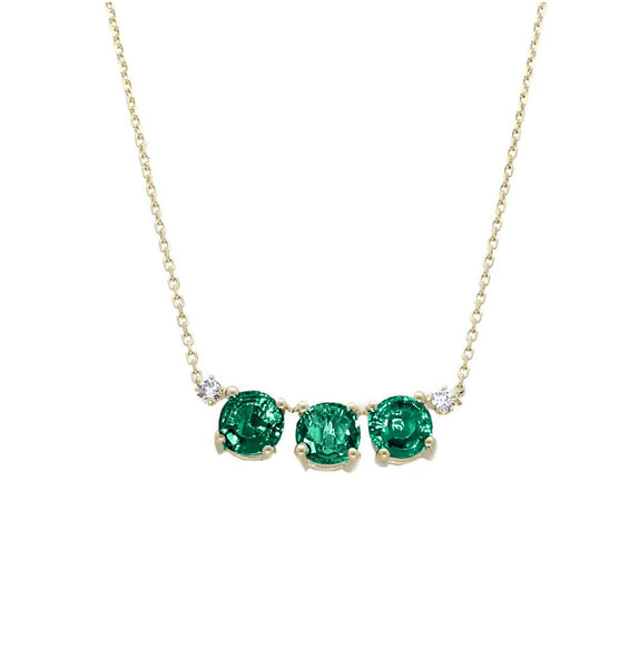 GFG Jewellery Necklace Artisia Emerald Necklace