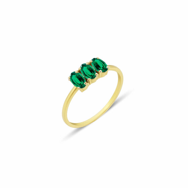GFG Jewellery Rings Dumom Emerald Ring