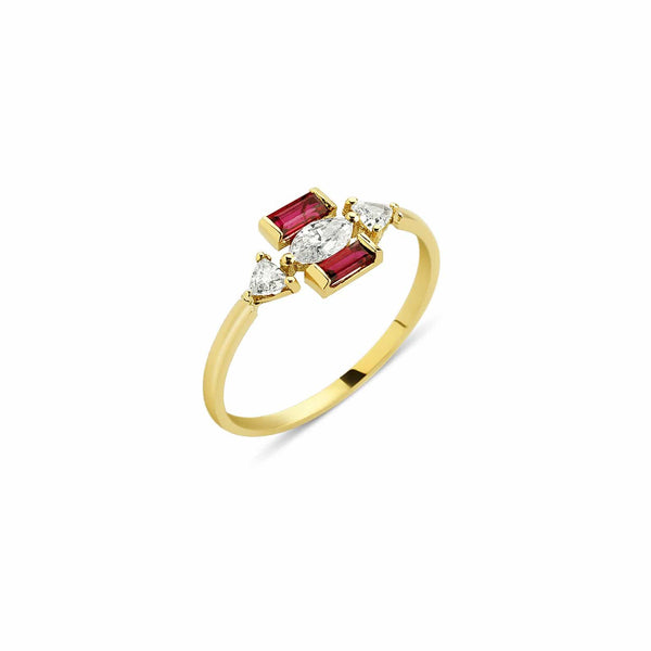 GFG Jewellery Rings Eline Ruby Ring
